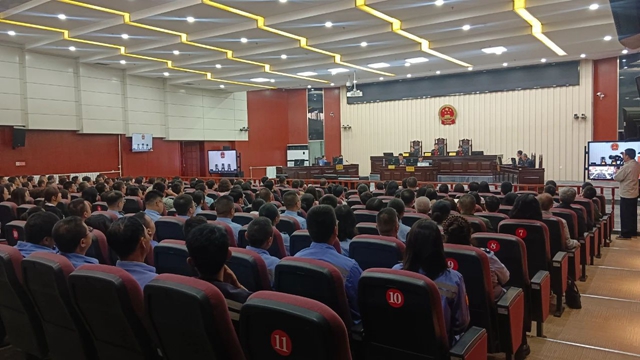 青海宜化：旁聽(tīng)庭審敲警鐘，紀(jì)法紅線記心間